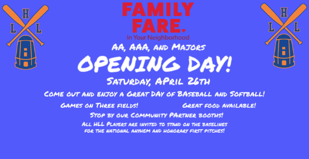 AA, AAA, and Majors Opening Day